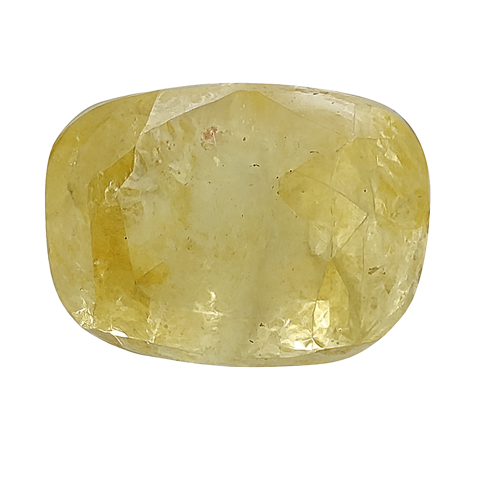 Certified Natural Yellow Sapphire Stone (Premium) - Sri Lanka (Jupiter's Gem)