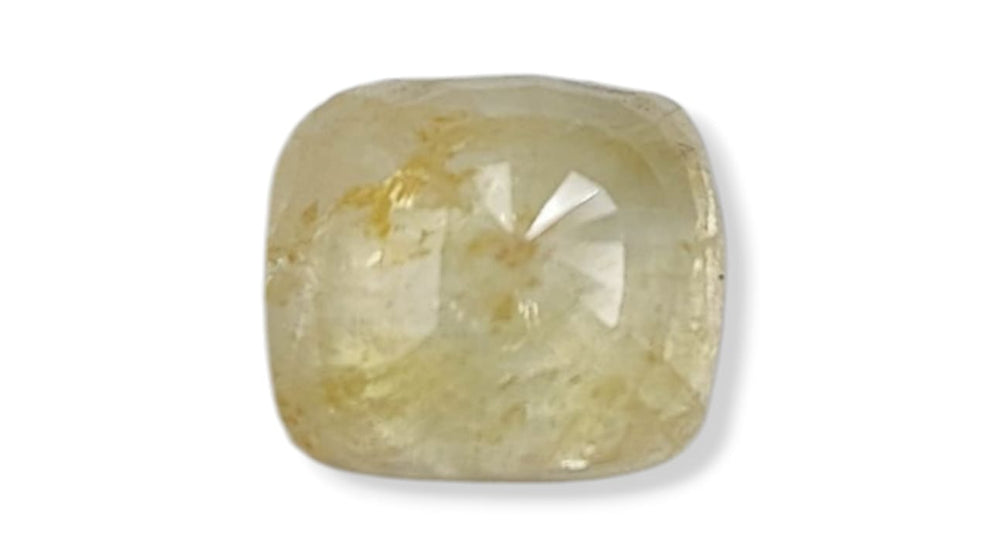 Certified Natural Yellow Sapphire Stone (Premium AA) - Sri Lanka (Jupiter's Gem)