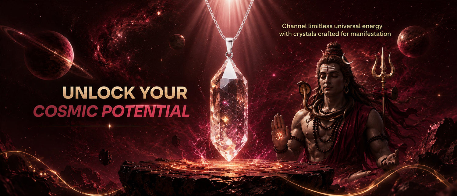 Energised Crystal Pendants