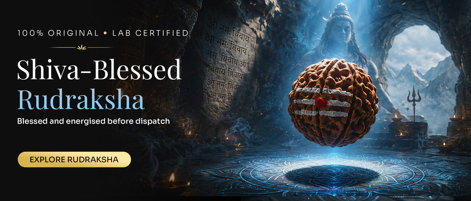 Shiva-Blessed Rudraksha