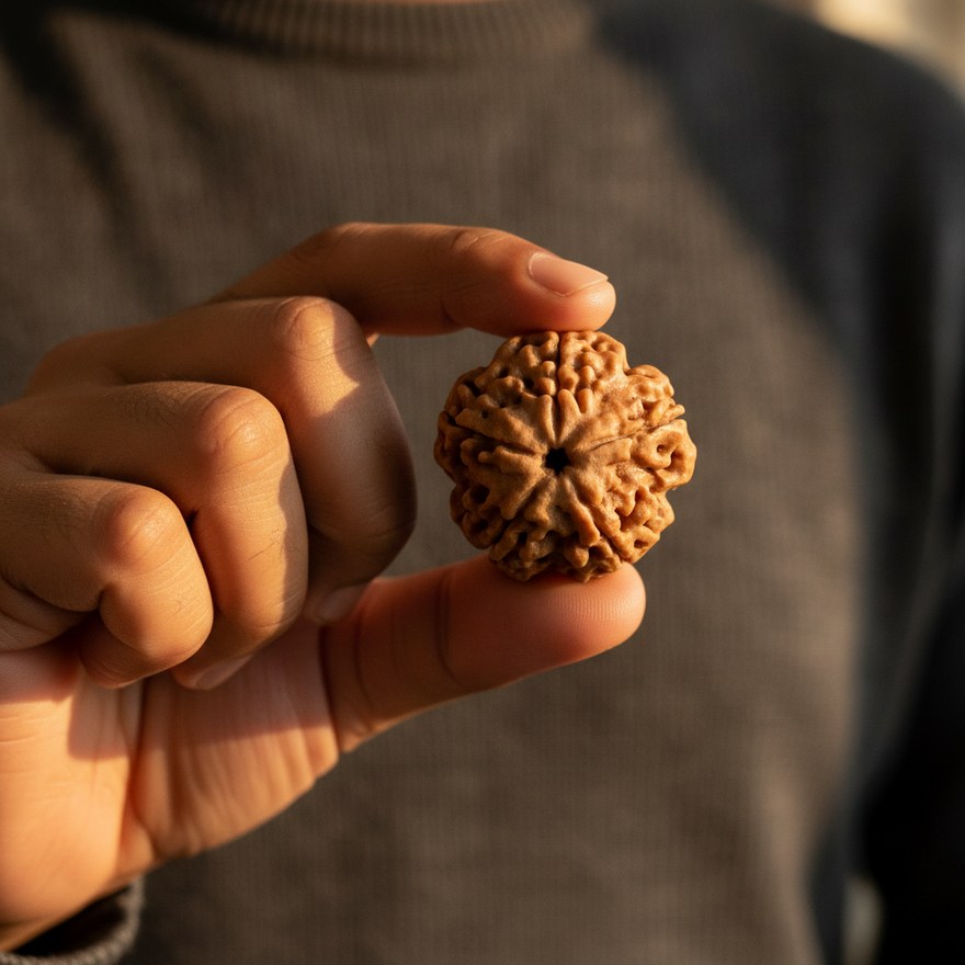 5 Mukhi Rudraksha Original Certified (Nepal)