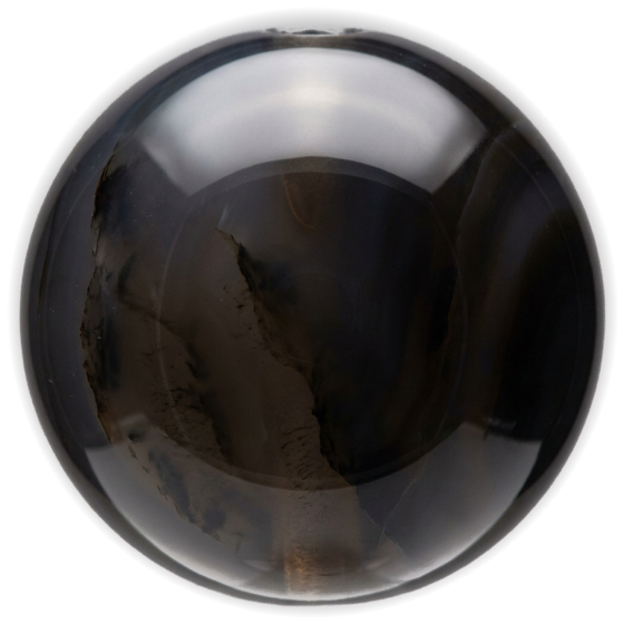 Black Agate bead