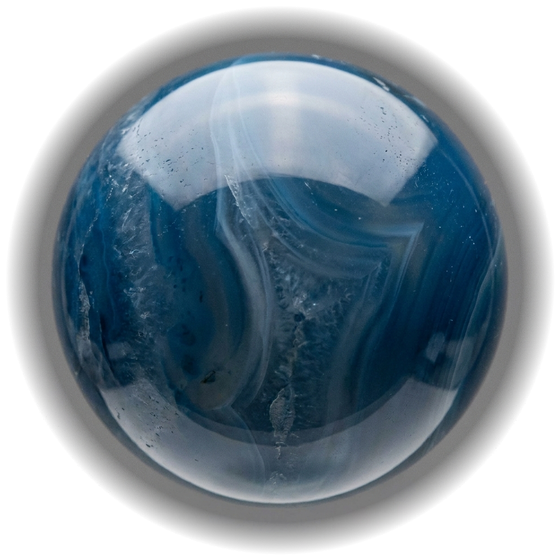 Blue Agate bead