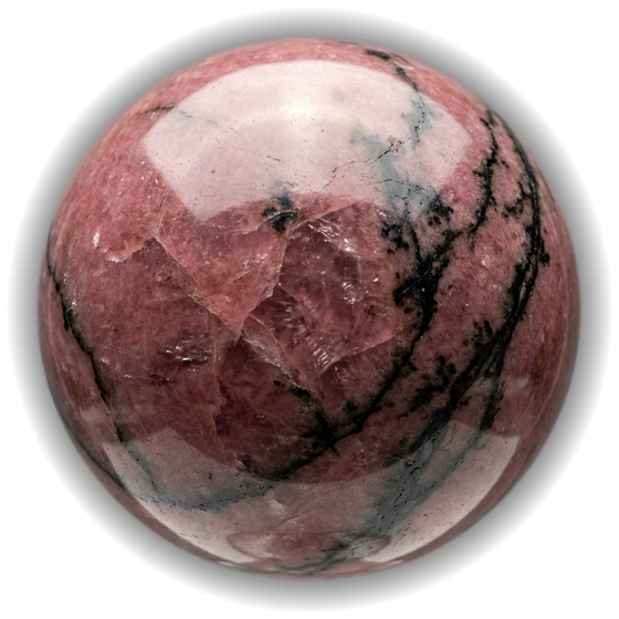 Rhodonite bead
