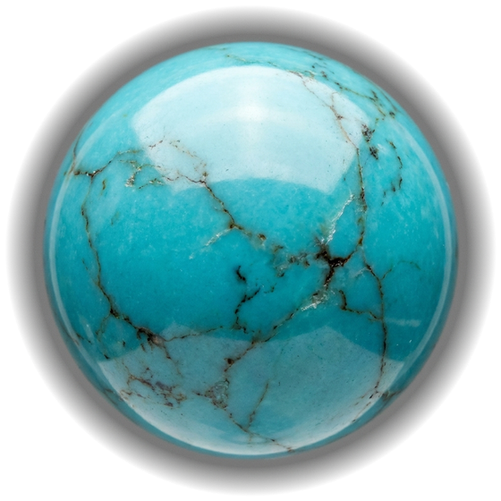 Turquoise bead